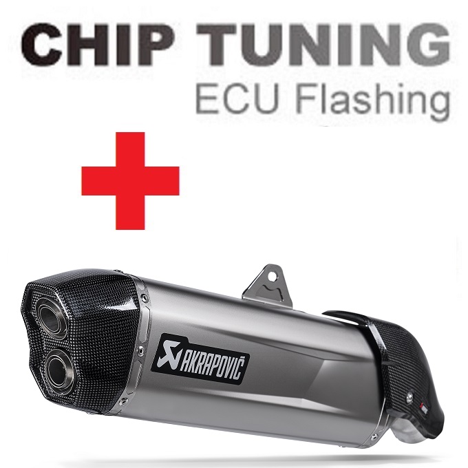 Aprilia Tuareg 660 2022-hoje Ajuste de flash ECU de alto desempenho + Akrapovic S-A6SO1-HGJT (estágio 3)