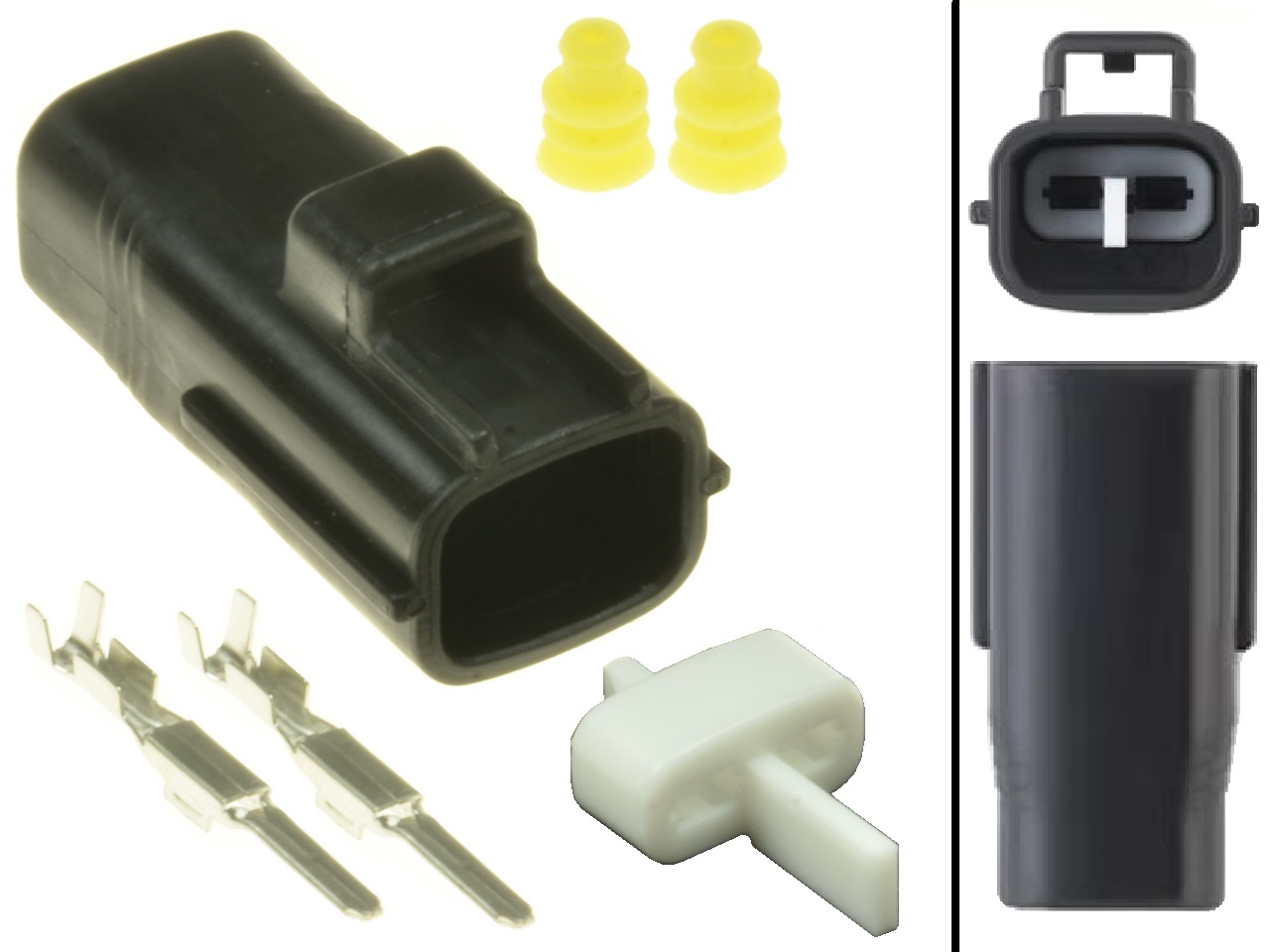 2 pin power connector ZERO motorbike connector (10-0750401) - Clique na Imagem para Fechar