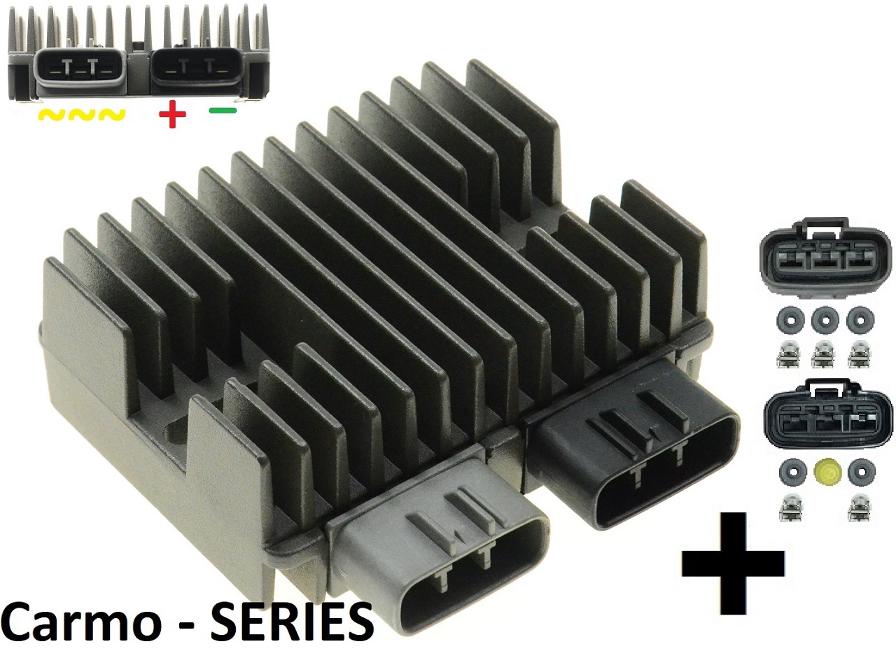 CARR5925-SERIE - MOSFET SERIE SERIES Spanningsregelaar gelijkrichter (verbeterde SH847) als compu-fire + conectores - Clique na Imagem para Fechar